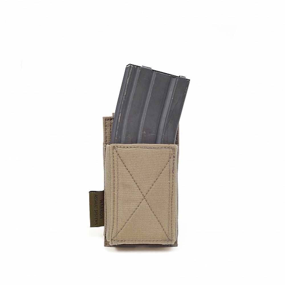 Warrior Single Elastic Mag Pouch Coyote
