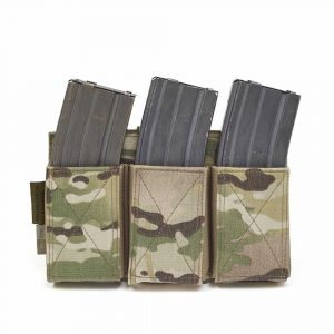 Warrior Triple Elastic Mag Pouch Multicam