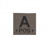 A Pos Bloodgroup Patch RAL7013