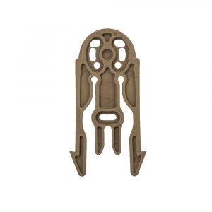 Safariland 6004-15 MOLLE Locking System Accessory Locking Fork (MLS 15) FDE