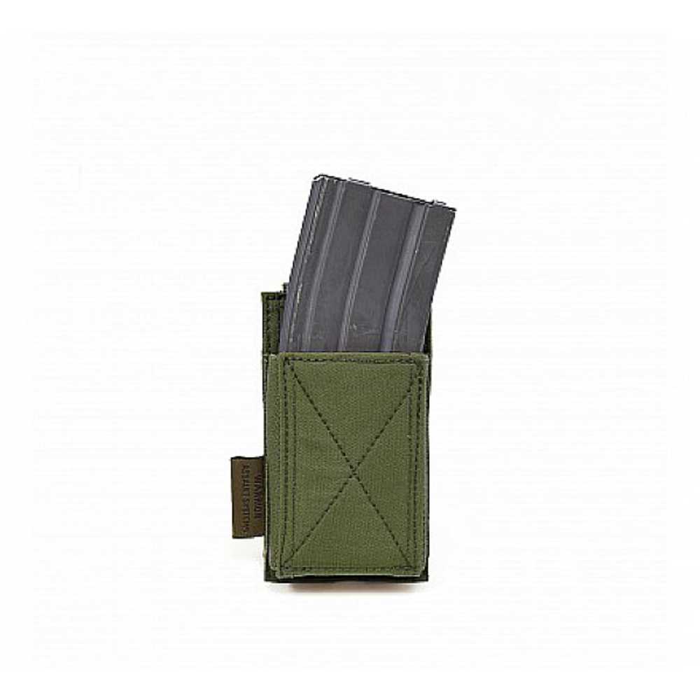Warrior Single Elastic Mag Pouch Olive Drab