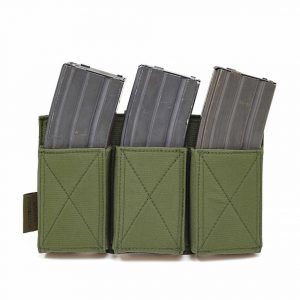 Warrior Triple Elastic Mag Pouch Olive Drab