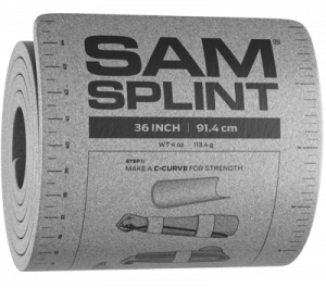 Sam Medical Splint 36" 91,4 Cms Rolo Cinzento